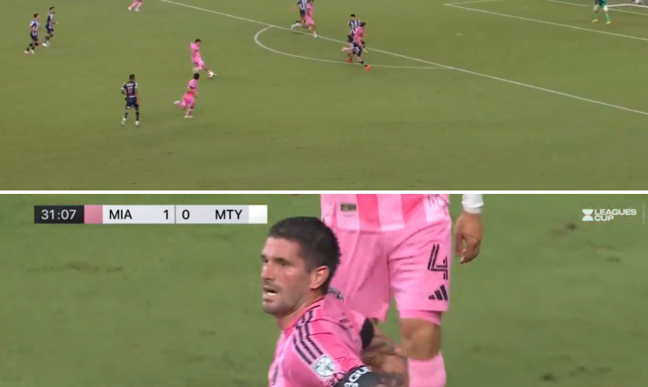 Rodrigo De Paul ze wsparciem dla Messiego po strzelonym golu [VIDEO]
