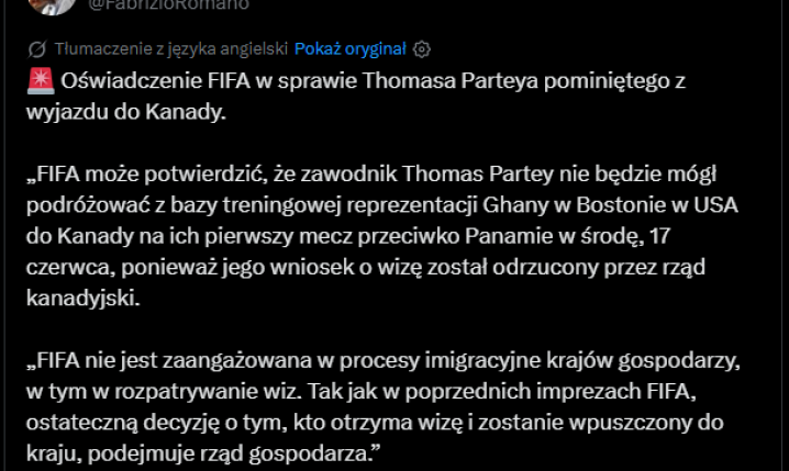 Gwiazda Ghany nie została wpuszczona do kraju! Opuści mecz MŚ...