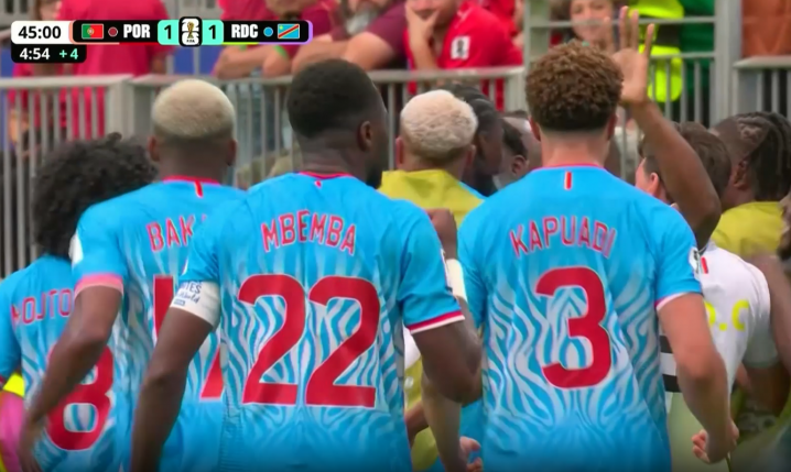 DR Kongo strzela gola Portugalii! 1-1 [VIDEO]