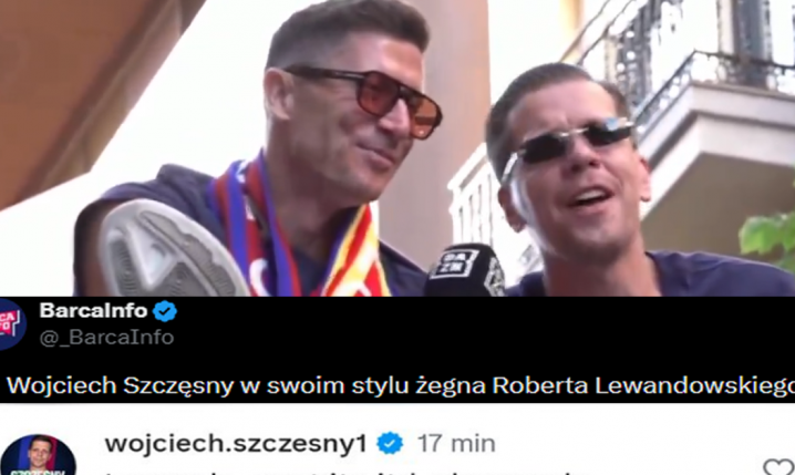 KOMENTARZ Wojtka Szczęsnego pod postem pożegnalnym Lewandowskiego xD