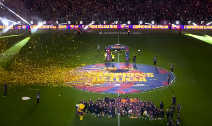 BARCELONA MISTRZEM HISZPANII!