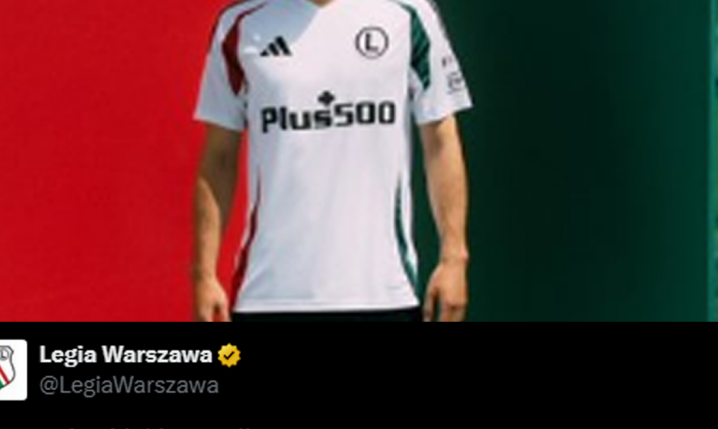 OFICJALNIE! Legia Warszawa ściągnęła nowego napastnika!