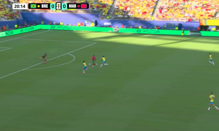 TAK STRZELA Saibari na 1-0 z Brazylią! [VIDEO]