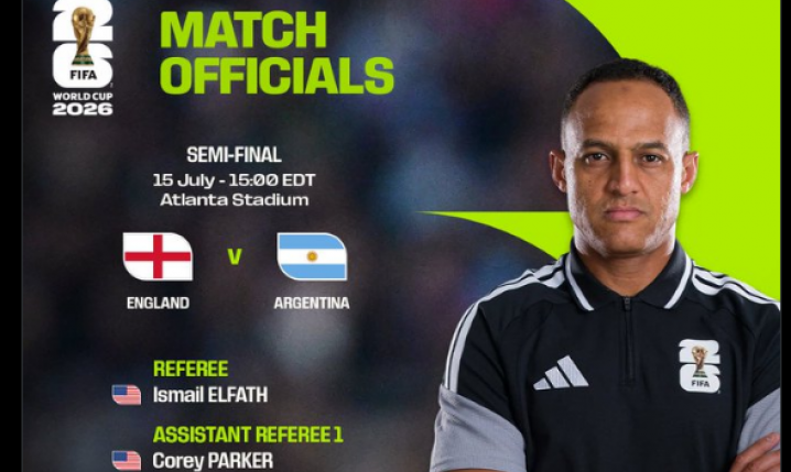 FIFA wyznaczyła sędziów na mecz Anglia - Argentyna! TO JUŻ OFICJALNIE!