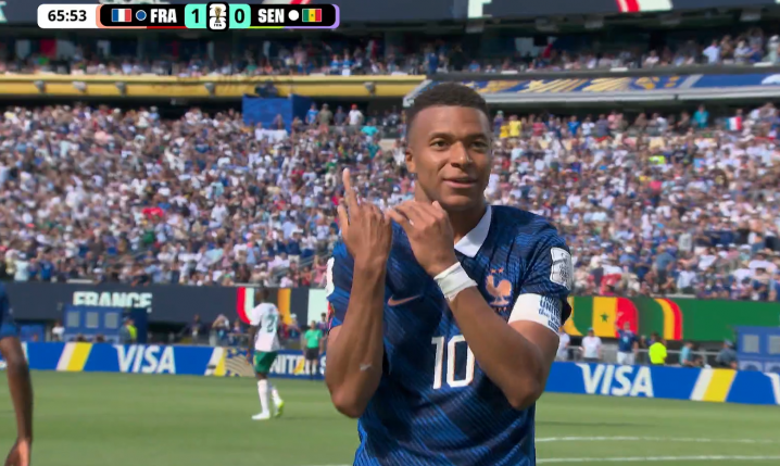 Kylian Mbappe strzela gola po genialnej asyście Olise! [VIDEO]
