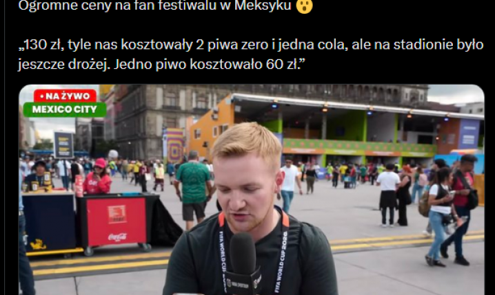 OGROMNE CENY na strefie kibica w Meksyku!
