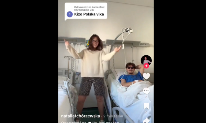 TAKIEGO tiktoka nagrał Karol Struski z dziewczyną XD [VIDEO]