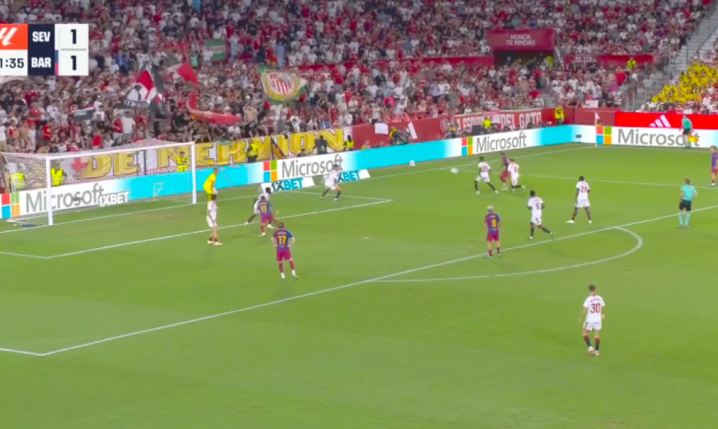 Raphinha STRZELA DRUGIEGO GOLA z Sevillą! 1-2 [VlDE0]