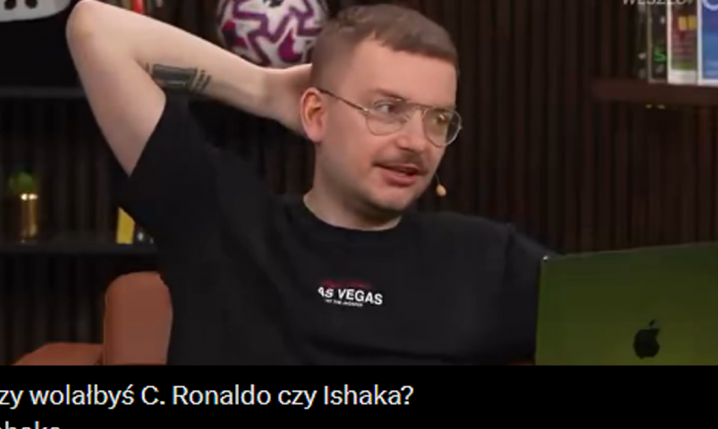 ODPOWIEDŹ Pawła Paczula na pytanie kogo aktualnie by wylał, Ronaldo czy Ishaka XD