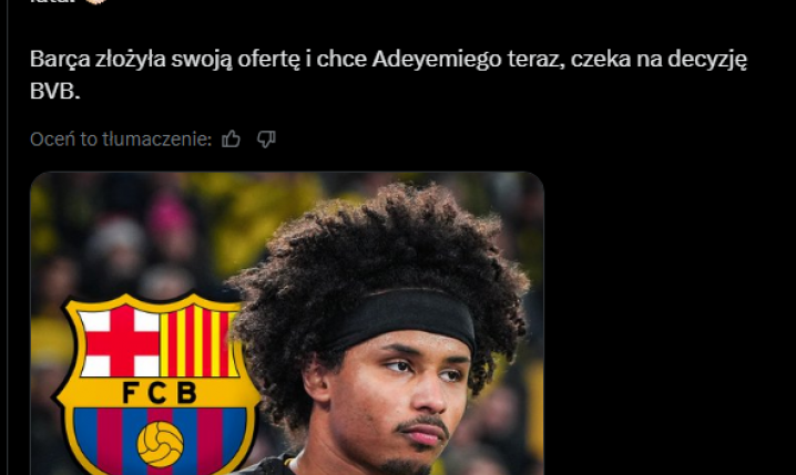 Barcelona składa oficjalną ofertę za gwiazdę BVB!