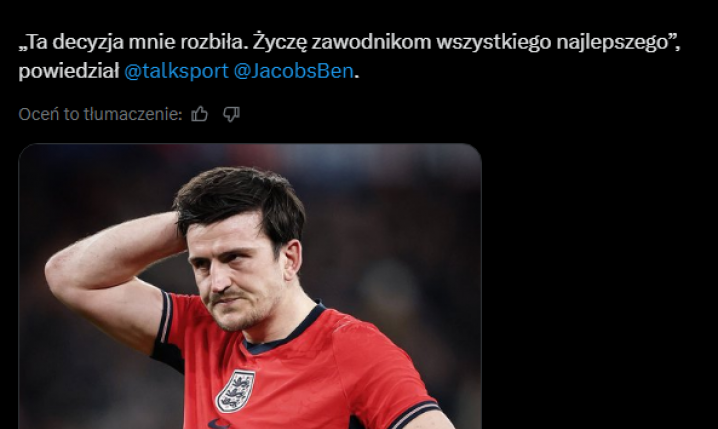SZ0K! Ten zawodnik został wykluczony z kadry Anglii na Mundial!