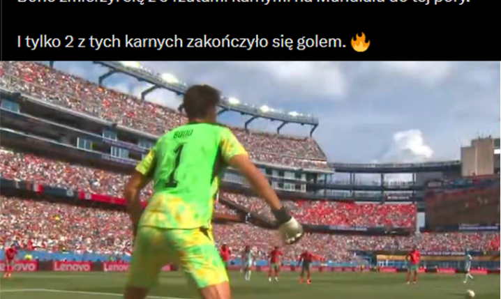KOSMICZNE statystyki obronionych karnych przez Bono na MŚ!