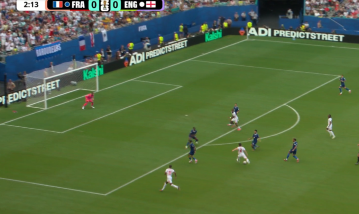 Rice strzela gola na 1-0 z Francją! [VIDEO]