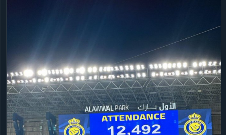 FATALNA frekwencja na stadionie Al-Nassr...