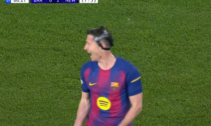 DRUGI GOL Roberta Lewandowskiego z Newcastle! [VIDEO]