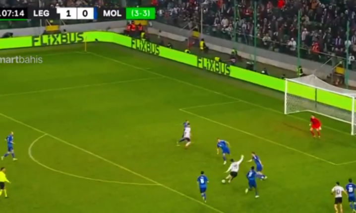 Gual STRZELA GOLA na 2-0 z Molde!!! [VIDEO]