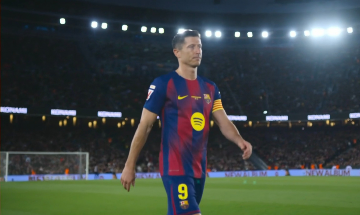 Robert Lewandowski kapitanem Barcelony w ostatnim meczu na Spotify Camp Nou!