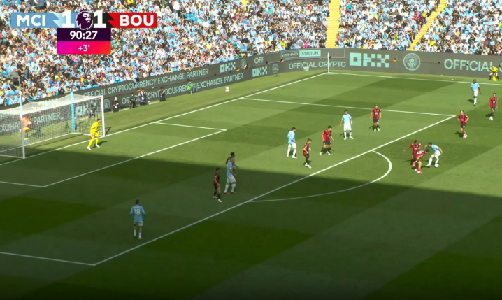 Gvardiol strzela gola na 2-1 po asyscie Cherki'ego! [VIDEO]