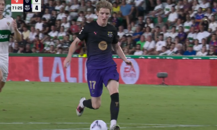 Fermin strzela gola na 4-0 z Elche! 2 asysta Gordona! [VIDEO]