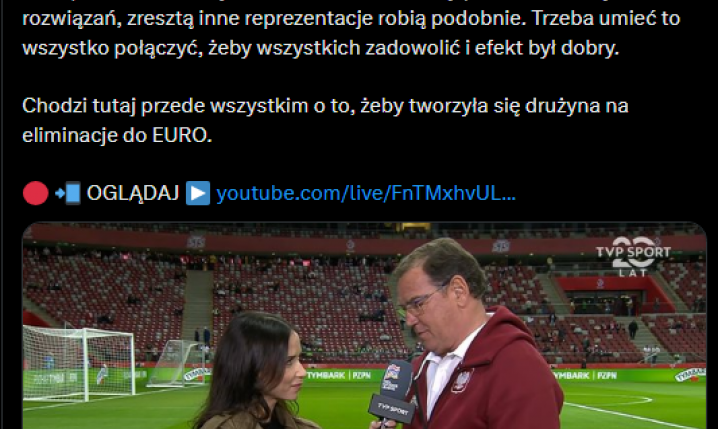 ABSURDALNE słowa Jana Urbana przed meczem....