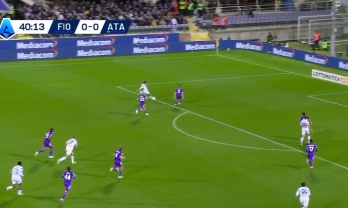 ASYSTA Nicoli Zalewskiego w meczu z Fiorentiną! [VIDEO]