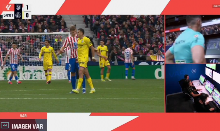 ABSURDALNA czerwona kartka dla piłkarza Getafe [VIDEO]