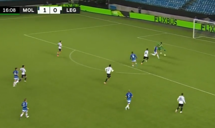 FATALNE zachowanie defensywy Legii i Molde strzela na 2-0! [VIDEO]