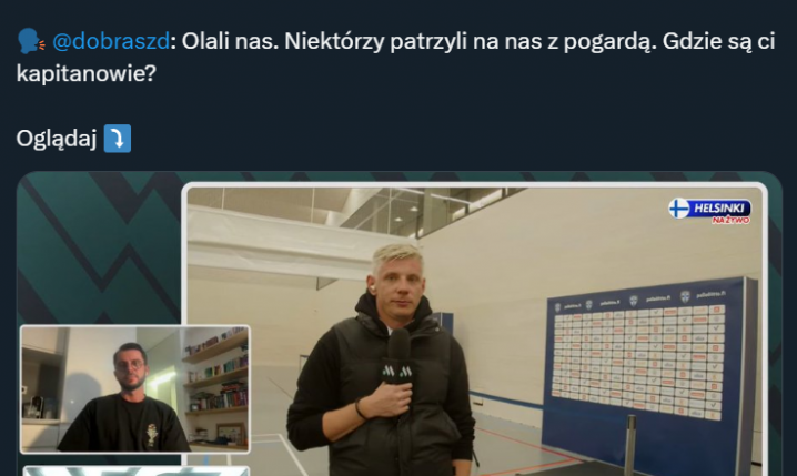 Tak kadrowicze potraktowali dziennikarzy...