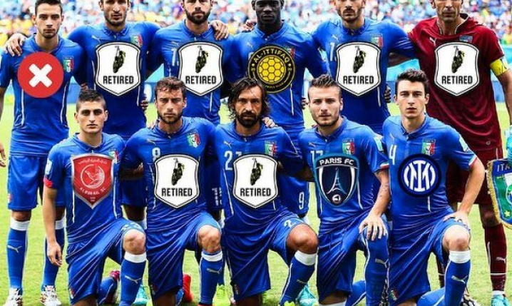 Tak wyglądała XI WŁOCH, kiedy ostatni raz byli na Mundialu