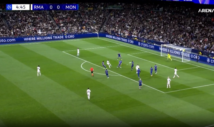 Kylian Mbappe strzela gola z Monaco! [VIDEO]