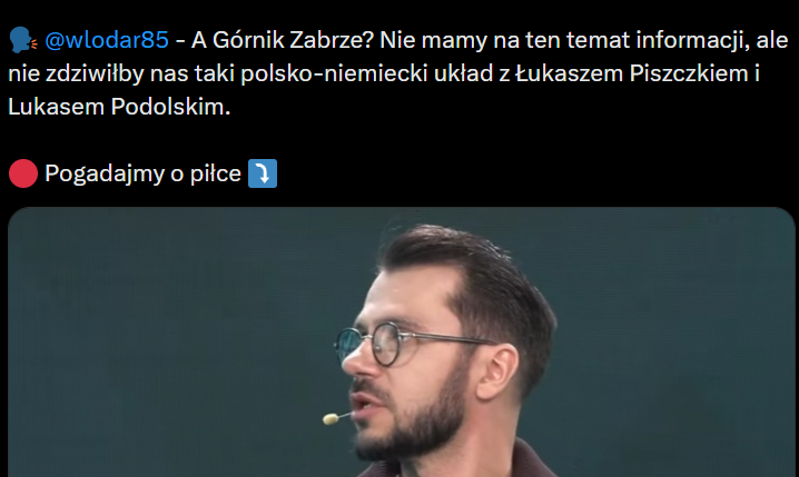 Tak rok temu mówił Łukasz Wiśniowski o Łukaszu Piszczku... :D