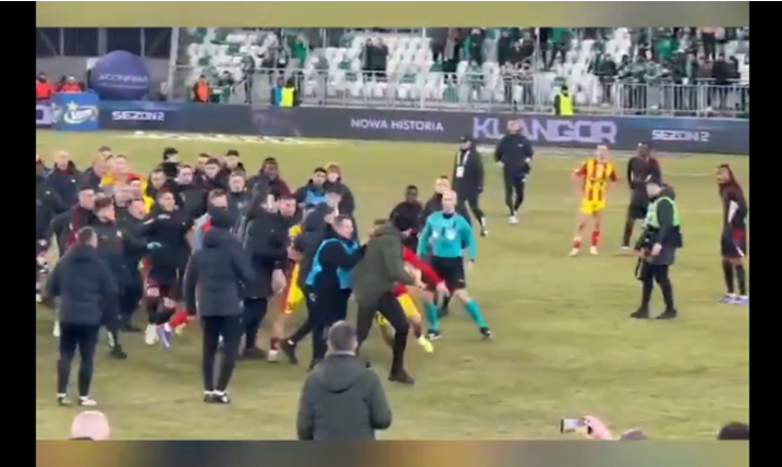 GRUBA ZADYMA po meczu Radomiak - Korona [VIDEO]