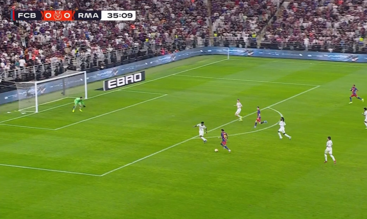 Raphinha strzela gola na 1-0 z Realem Madryt! [VIDEO]