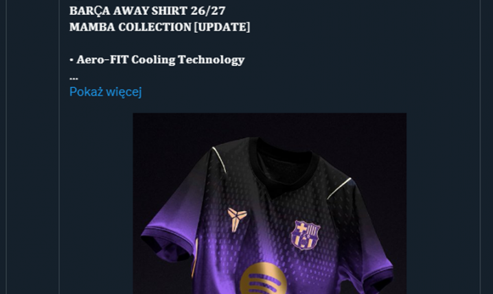 Tak mają wyglądać drugie stroje Barcy na sezon 2026/27!