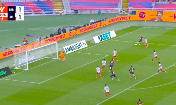 Araujo STRZELA GOLA na 2-1 z Gironą w 93 minucie! [VIDEO]