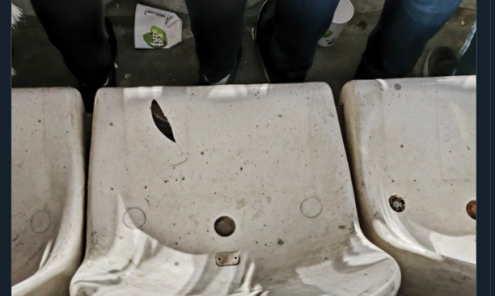 Tak wyglądają krzesełka na stadionie Rayo Vallecano... :D