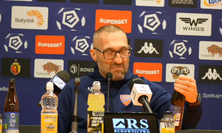 REAKCJA Marka Papszuna na piwo zero... xD [VlDEO]