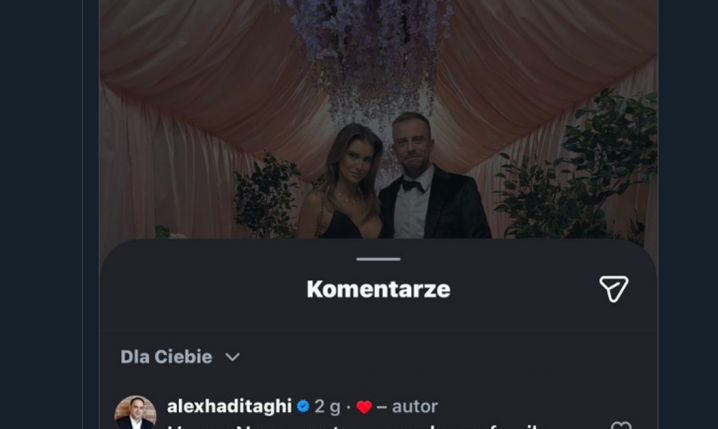 KOMENTARZ Alexa Haditaghiego pod zdjęciem Kamila Grosickiego i odpowiedź piłkarza!