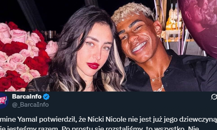 Lamine Yamal już nie jest z Nicki Nicole! Kibice Barcy świętują... :D