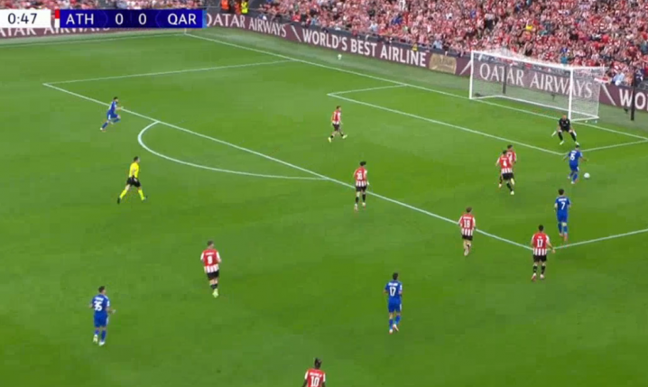 Qarabağ strzela gola w 1 minucie z Athletic Bilbao! 0-1 [VIDEO]
