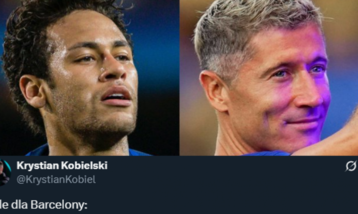 GOLE Lewadowskiego i Neymara w barwach Barcelony!