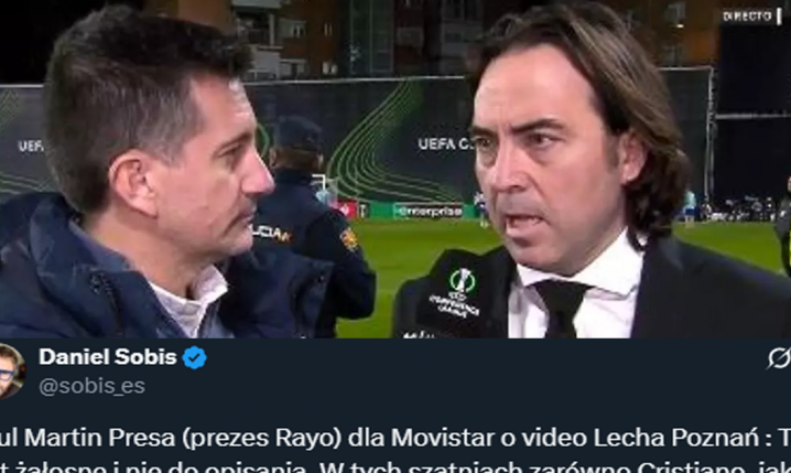 OSTRE słowa Prezesa Rayo o zachowaniu Lecha Poznań... 😮