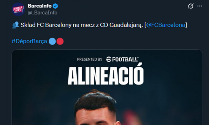 Skład Barcelony na mecz w Pucharze Króla! Flick wybrał bramkarza!