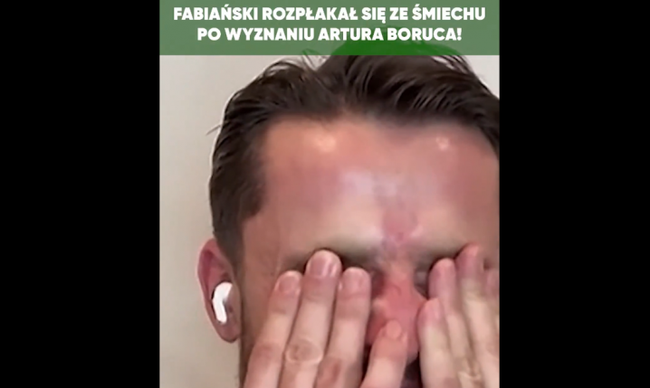 Fabiański nie mógł wytrzymać ze śmiechu słuchając ''wyznanie'' Boruca... xD [VIDEO]
