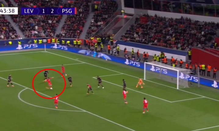 TAK STRZELA Kvaratskhelia z Bayerem Leverkusen w LM! [VlDEO]