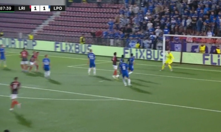 SZ0K! Rutjens strzela gola na 2-1 z Lechem Poznań! [VlDEO]