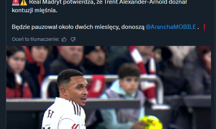KONTUZJA w Realu Madryt! Podstawowy gracz wypada na 2 miesiące!