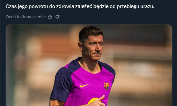 ZŁE WIEŚCI! Robert Lewandowski wypada z gry z powodu urazu...