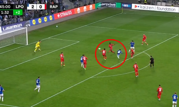 GENIALNY gol Ismaheela na 3-0 z Rapidem Wiedeń! [VIDEO]