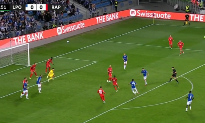 Luis Palma strzela gola na 1-0 z Rapidem Wiedeń! [VIDEO]